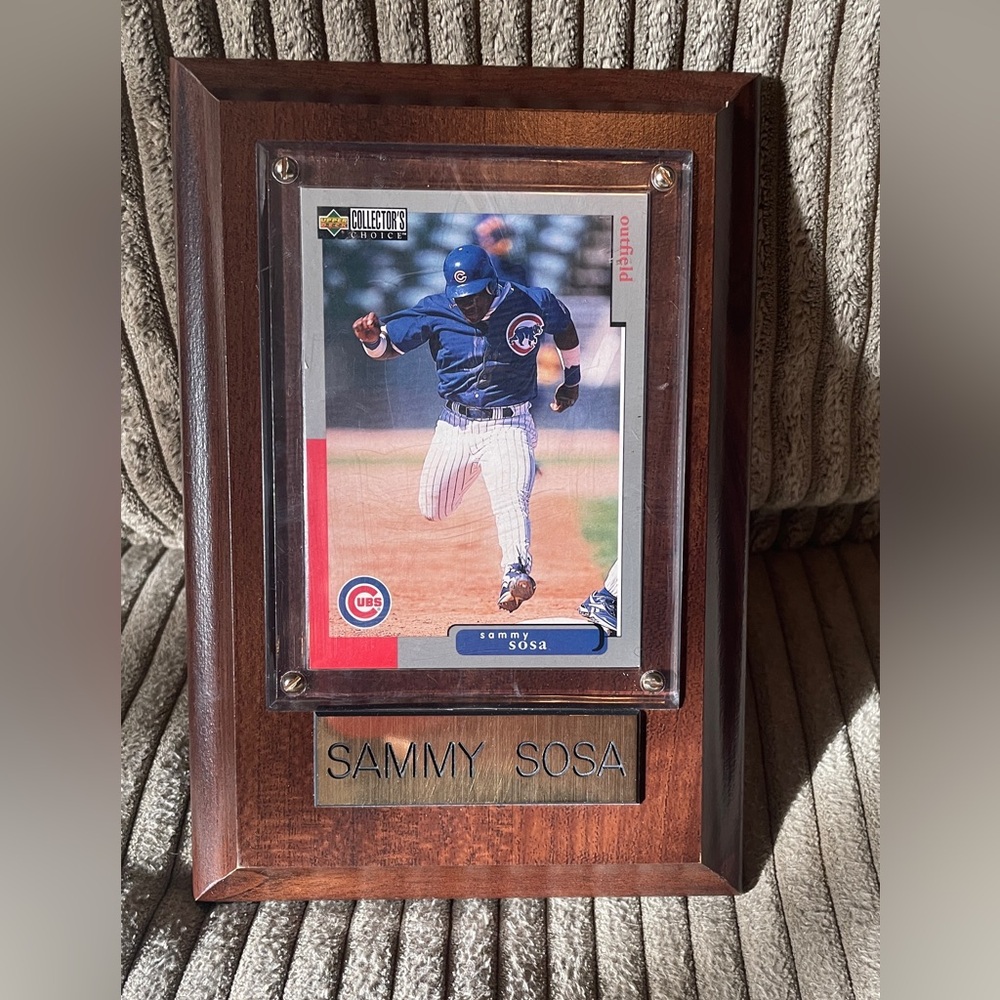 Sammy Sosa Collectible Plaque